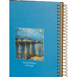 D5346-1 Van Gogh Notitieboek A4 spiraal Haven