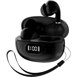 Draadloze Oordopjes - Bluetooth Oordopjes - Oortjes Draadloos - Draadloze Oortjes Bluetooth - Touch - Microfoon