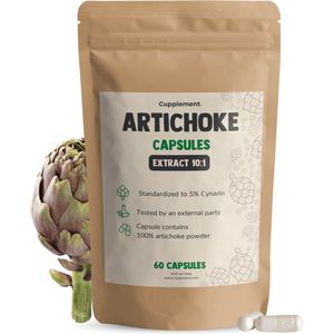 Cupplement - Artichoke Extract Capsules - 500mg - Antioxidanten