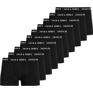 Jack & Jones Boxershorts JACHUEY - 10 pack - Trunks - Zwart - Heren Onderbroek - Maat L