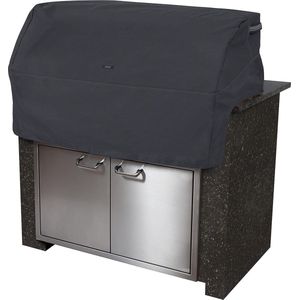 Waterafstotende geïntegreerde barbecuehoes zwart - 94 cm Ravenna.