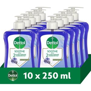 Dettol Relaxing Lavender 250ML - 10 Stuks - Voordeelverpakking