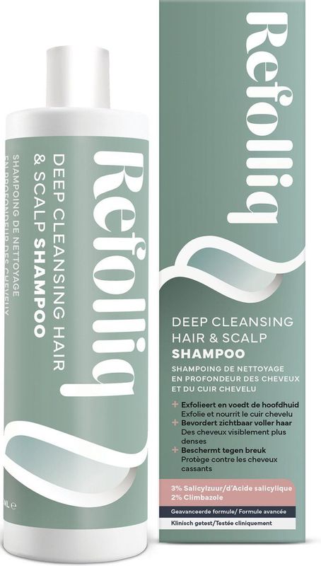 Refolliq - Deep Cleansing Hair & Scalp Shampoo - 200 ml