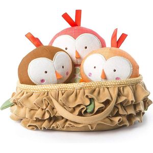 Bright Starts Simply Naturals Tweeting Birds in a Nest Set