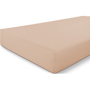 Byrklund Jersey Hoeslaken - Hoeslaken 140x200 - 100% Katoen - Oud Roze