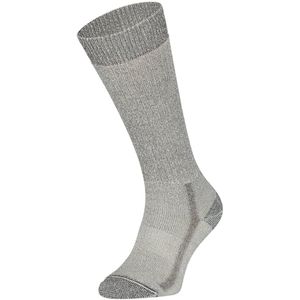 2-Pack Merino Wollen Kniekousen Met Badstof Voering S8 - Unisex - Grijs - Maat 35-38