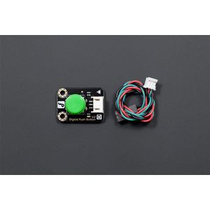 Gravity: Digital Push Button DFR0029 - Kleur Groen - Geschikt voor Arduino