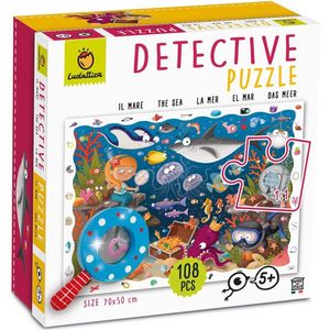 Ludattica - Ludattica Detective Puzzel Onderwaterwereld 108 st