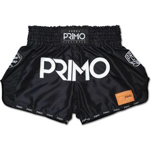 Primo Muay Thai Shorts - Free Flow Series - Gotham's Finest - Zwart XL