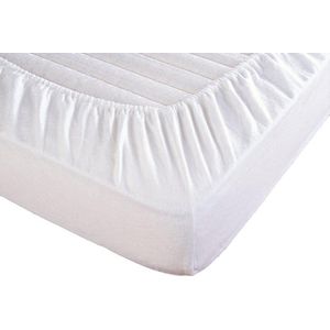 Waterdicht hoeslaken  - 90x220 - Wit - Katoen / badstof