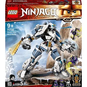 LEGO NINJAGO Legacy Zane’s Titanium Mecha Duel - 71738