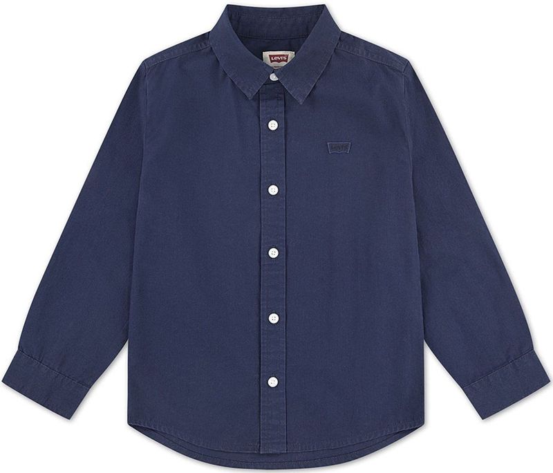 Levi's - BATTERY HOUSEMARK SHIRT - Overhemd - Naval academ - Lange Mouwen