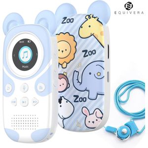 Equivera MP3 Speler Bluetooth - MP3 Speler - MP3 Speler met Bluetooth - MP3 Speler Bluetooth met FM Radio