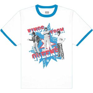 Run DMC - Kings From Queens Heren T-shirt - M - Wit
