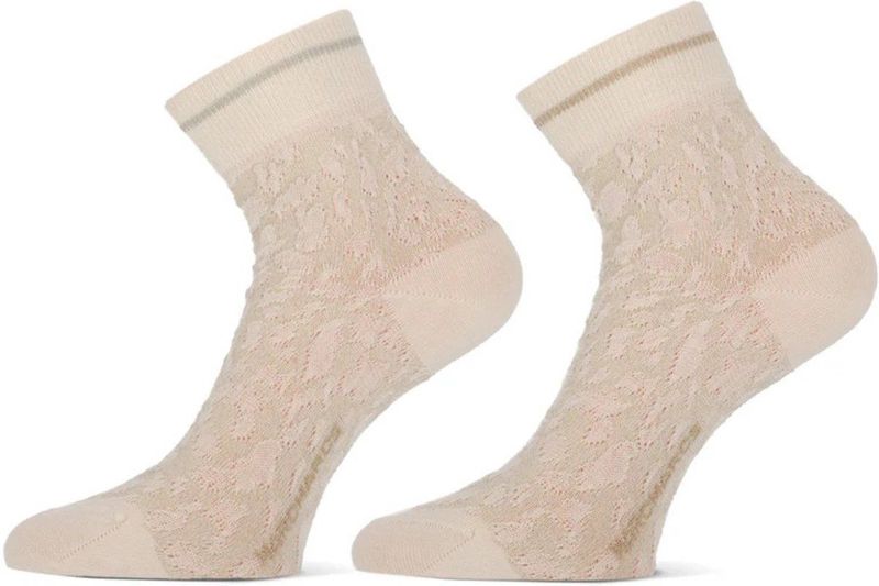 MarcMarcs - Sammy - Enkelsokken - Beige - 2-pack