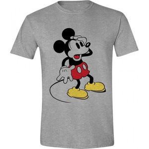 DISNEY - T-Shirt - Mickey Mouse Confusing Face (L)