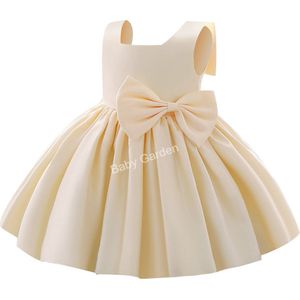 Baby Garden baby feestjurk - meisjes bruiloft jurk - bruidsmeisje jurk - creme maat 86