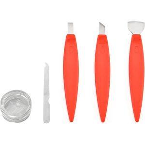 3 pedicuresets - 1 set inclusief nagelvijl en 50 polijstschijven - voetverzorgingsset eeltverwijderaar .