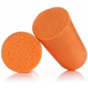 Herbruikbare Oordoppen -  gehoorbescherming - Oranje - 50 paar ®