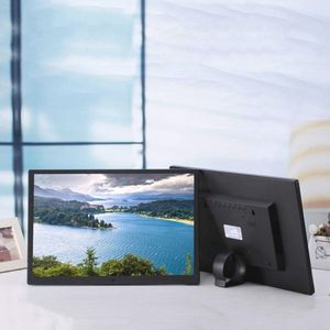 Digitale Fotolijst 15,4 Inch - Hoge Resolutie FHD IPS-scherm met HDMI Ingang en 1080P Videoweergave