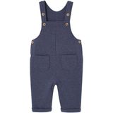 Salopet - Naissance - Babypakje - Gemêleerd Blauw - Velours