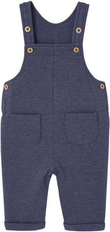 Salopet - Naissance - Babypakje - Gemêleerd Blauw - Velours