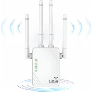 Solacis Wifi versterker stopcontact - Wifi versterker - Wifi repeater - Wifi stopcontact - Wifi verbeteren - Betere wifi - Must have voor een betere wifi in huis!