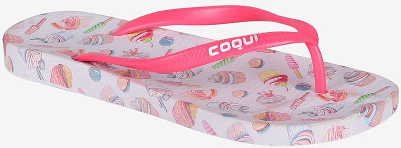 Women’s flip flops coqui kaja cupcake pink 36