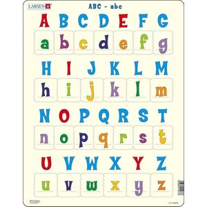 Larsen Legpuzzel Maxi Het Alfabet Junior - Karton - 26 Stukjes