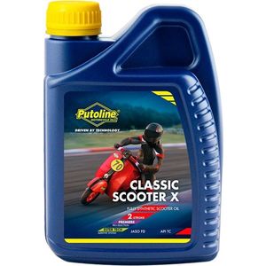 Putoline Olie - 2T - Classic Scooter X - Fles 1L
