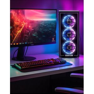 BEASTCOM Q5 | Pro Gaming PC | Intel i7-12700F 12X 4.90GHz 20-Threads | NVIDIA RTX 4060 8GB | 32GB RAM | 1TB NVMe SSD | 27"" LED Monitor + Toetsenbord Set | WiFi 5 | Win 11