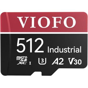 512 GB MicroSD-kaart U3 A2 V30 High Speed Geheugenkaart met Adapter voor Ultra HD 4K Video-opname