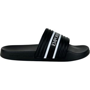 Emporio Armani - XVPS14_XR277 - Slippers - Zwart - Kunststof