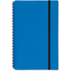 Vacavaliente - Notitieboek A5 - Gerecycled Leer - Blauw