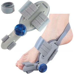 Hallux Valgus Tenenspreider - Teenbeschermer - Nachtspalk - Per Stuk - Hallux Valgus Correction for Men Women - 180° Adjustable Button Orthopaedic Toe Straightening Hallux Bandage - 2 Stucks