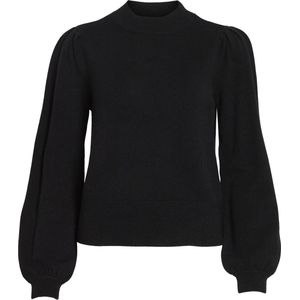 VILA VIRIL TURTLE-NK BALLOON L/S TOP - NOOS Dames Trui - Maat M