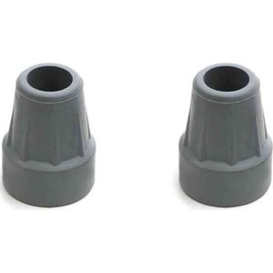 Krukdoppen 16 mm Grijs - Set van 2