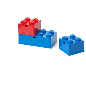 Opbergbox Bureaulade Brick Color, Set van 3 Stuks - LEGO