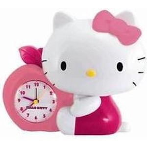 Hello Kitty Spaarpot - Wekker - Kunststof - Roze