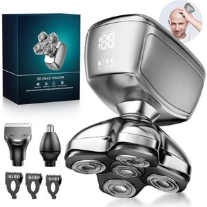 Skull Shaver - Gladde en Snelle Scheerervaring - Voor Hoofd, Gezicht en Nek - Ergonomisch en Draadloos Design - Precisie en Comfort in één - Voor een Strakke Look Thuis of Onderweg