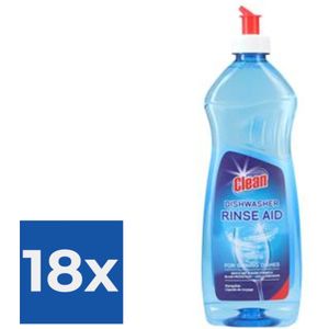 At Home Clean Vaatwasser Glansspoelmiddel 500 ml - Voordeelverpakking 18 stuks