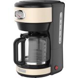 Westinghouse Retro Serie - Koffiezetapparaat - Filterkoffie Machine - Wit - Met Herbruikbare Filter - 10 Koppen Koffie