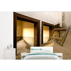 Zand - Architectuur - Woestijn - Deur - Behangpapier