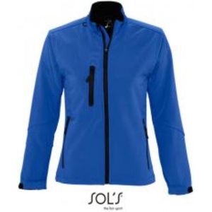 Softshell jas, kobaltblauw