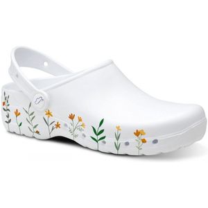 Medische Klompen Flora EVA - 42 - Werkklompen - Klompen Dames - Medische Schoenen - Met Print