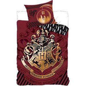 Dekbedovertrek Harry Potter Hogwarts (140cm x 200cm) single