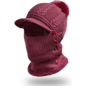 Livano Oorverwarmers Voor Volwassenen - Ear Warmers - Oorwarmers - Winter Earmuffs - Dames & Heren - Rood