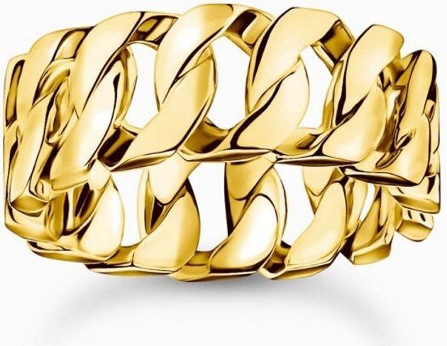 Thomas Sabo - Ring - Geel Goud Verguld - Gerecycled Zilver - Unisex