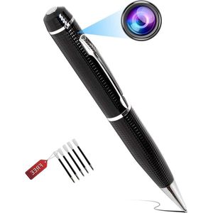 Spy Camera Mini Draagbare HD 1080P Verborgen Camera - Kleine USB Stylus - Interviews - Zakelijke Vergaderingen - Studienotities