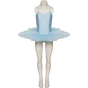 Katz - Ballettutu - Lichtblauw - STEVIGE UITSTAANDE ROK - Maat 116